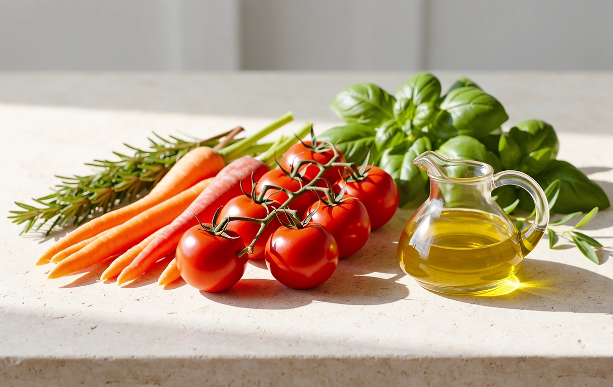 Frische, gesunde Lebensmittel als Basis der Nutriziologie